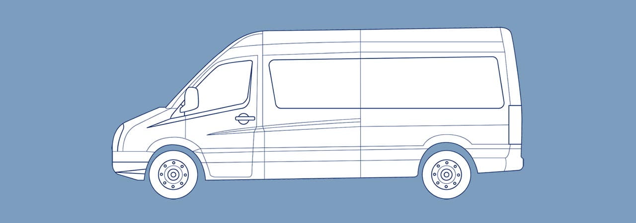 DSV sprinter van
